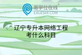 辽宁专升本网络工程考什么科目