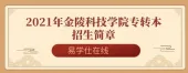 2021年金陵科技学院专转本招生简章和招生计划