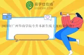 2023年广州华商学院专升本新生线上选宿舍指南！