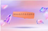 2024山东专升本考试科目有英语/政治、计算机、大学语文、高等数学！