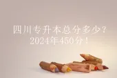 四川专升本总分多少？2024年450分！
