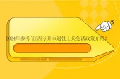 2024年参考~江西专升本退役士兵免试政策介绍！