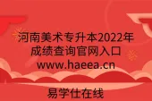 河南美术专升本2022年成绩查询官网入口www.haeea.cn