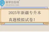 2025年新疆专升本真题模拟试卷